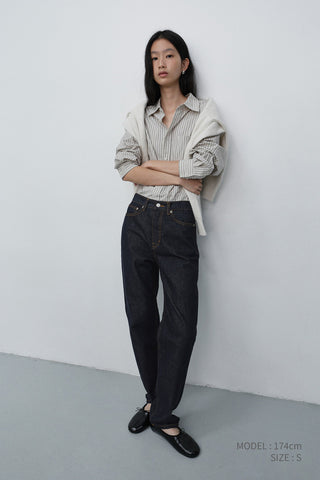 ESSENTIAL STRAIGHT JEANS RAW BLUE