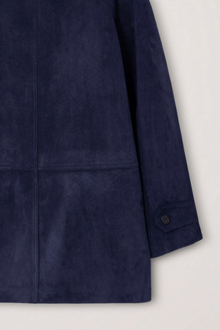UNISEX LILY ALTER-SUEDE HALF JACKET BLUE NAVY