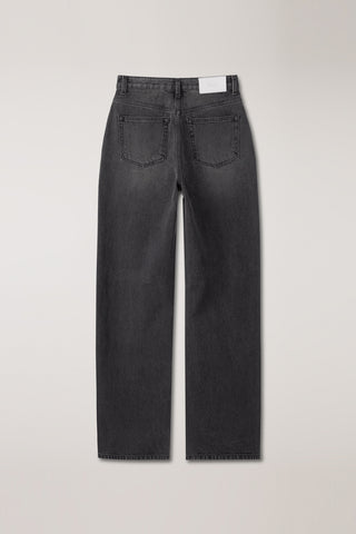 RELAXED WIDE JEANS WASHED GREY