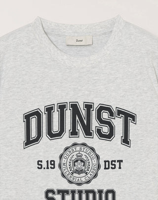 UNISEX CLASSIC LOGO T-SHIRT LIGHT MELANGE GREY