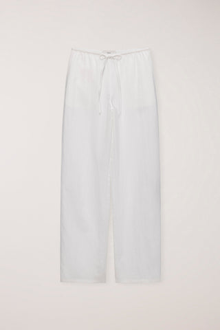 SUMMER STRING PANTS IVORY