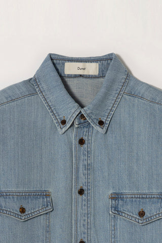 UNISEX CLASSIC DENIM SHIRT LIGHT BLUE