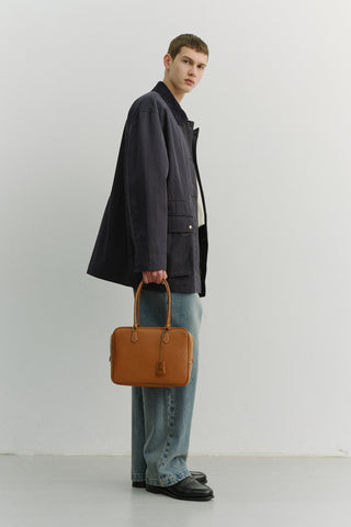 CLASSIC 28 LEATHER BAG TAN