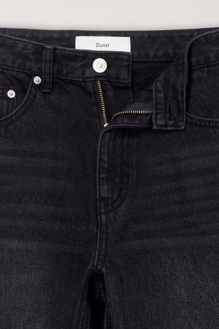 ESSENTIAL CROPPED JEANS BLACK