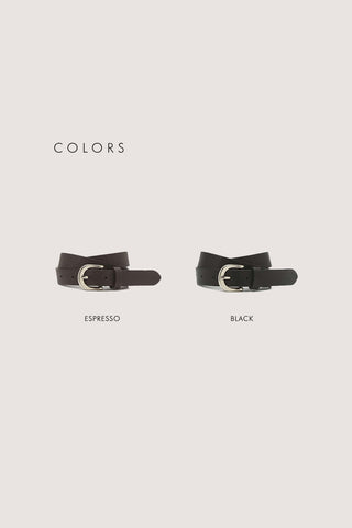 D-BUCKLE CLASSIC BELT BLACK