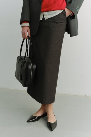 CLASSIC 28 LEATHER BAG BLACK