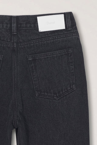 WIDE JEANS WASHED BLACK