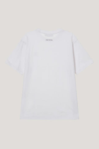UNISEX LOGO CREASE T-SHIRT WHITE