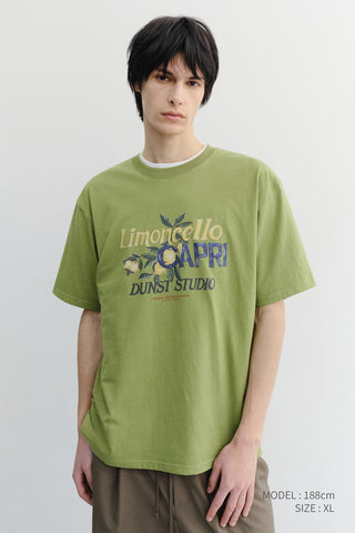 UNISEX LIMONCELLO T-SHIRT OLIVE GREEN