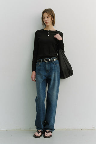 LOOSE JEANS VINTAGE BLUE