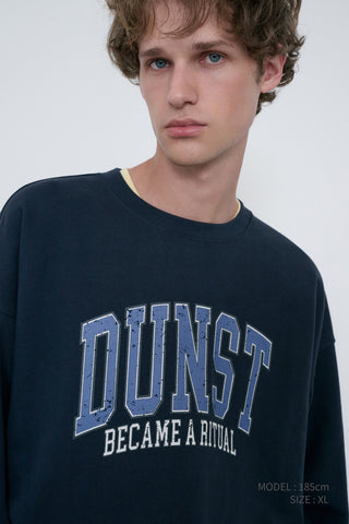 UNISEX ARCH LOGO SWEATSHIRT FRENCH NAVY