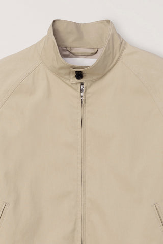 UNISEX VOLUME HARRINGTON JACKET BEIGE