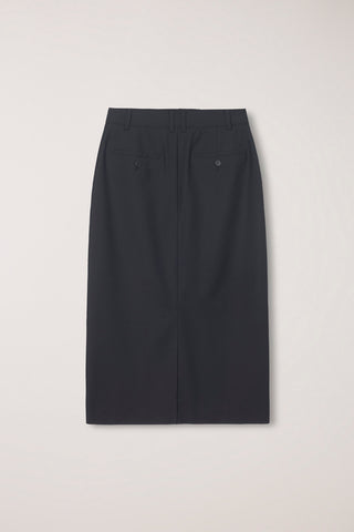 H-LINE LONG SKIRT BLACK