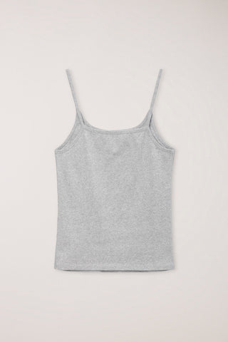 PETIT SLEEVELESS TOP MELANGE GREY