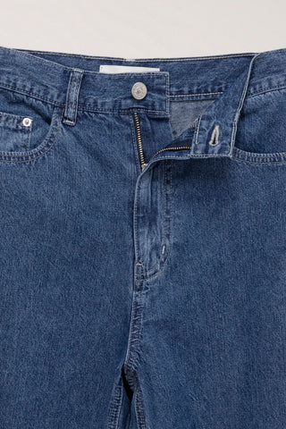 SUMMER STRAIGHT JEANS CLASSIC BLUE