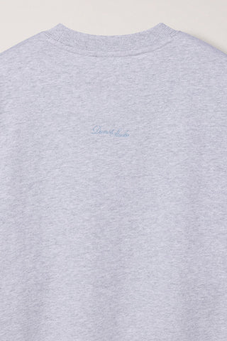 UNISEX PUPPY SWEATSHIRT MID MELANGE GREY