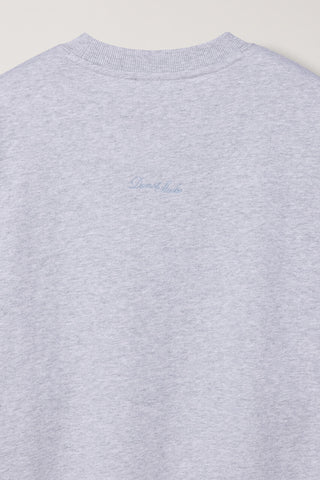 UNISEX PUPPY SWEATSHIRT MID MELANGE GREY