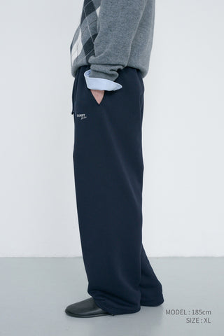 UNISEX STRAIGHT SWEATPANTS FRENCH NAVY