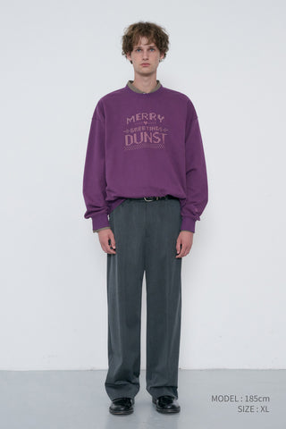 UNISEX PIXEL SWEATSHIRT PURPLE