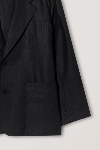 UNISEX SOFT TAILORED JACKET BLACK