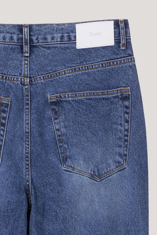 LOW RISE WIDE JEANS CLASSIC BLUE