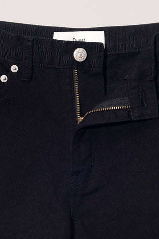 MINI DENIM SHORTS BLACK