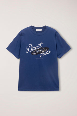 UNISEX VINYL T-SHIRT BLUE