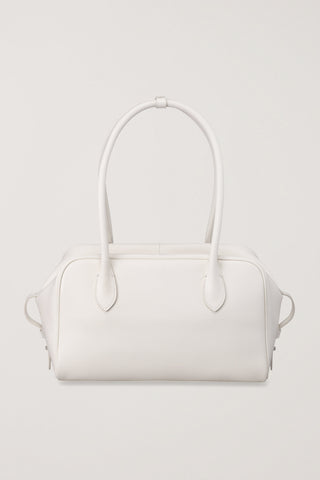 SOFT FRAME COMPACT SHOULDER BAG IVORY