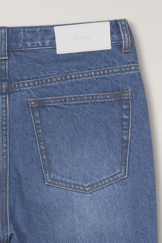 90S WIDE LEG NEW JEANS MID BLUE