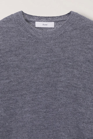 UNISEX HAIRLY SWEATER MELANGE GREY