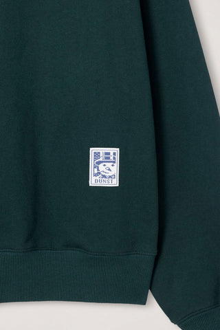 UNISEX PIXEL SWEATSHIRT DEEP GREEN
