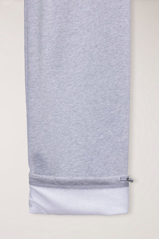 UNISEX STRAIGHT SWEATPANTS MELANGE GREY