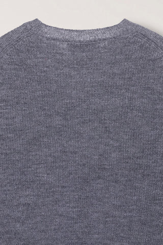 UNISEX HAIRLY SWEATER MELANGE GREY