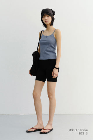 PETIT SLEEVELESS TOP BLUE STRIPE