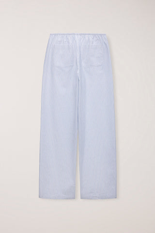 PAJAMA STRING PANTS WHITE STRIPE
