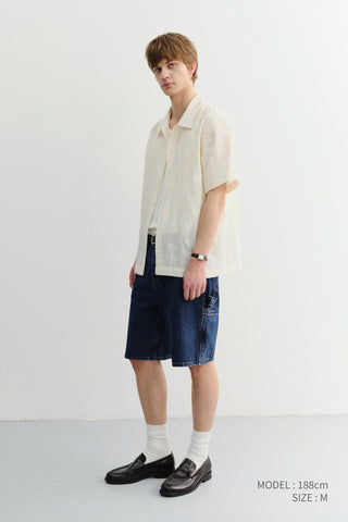 CLASSIC CARPENTER DENIM SHORTS CLASSIC BLUE
