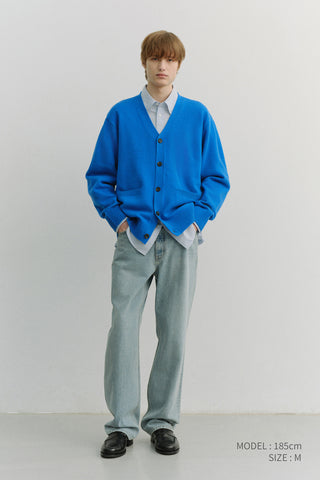 LOW RISE LOOSE JEANS LIGHT BLUE