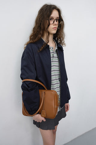 CLASSIC 28 LEATHER BAG TAN