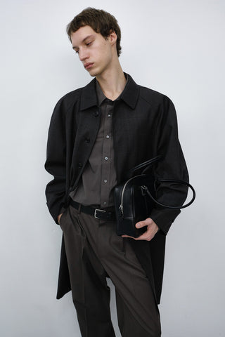 CLASSIC 28 LEATHER BAG BLACK