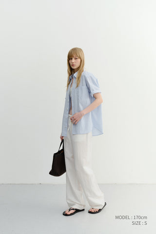 SUMMER STRING PANTS IVORY