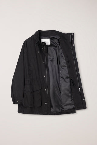 UNISEX MODERN FIELD JACKET BLACK