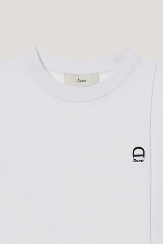 UNISEX LOGO CREASE T-SHIRT WHITE