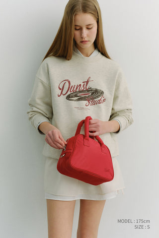 UNISEX VINYL SWEATSHIRT OATMEAL MELANGE