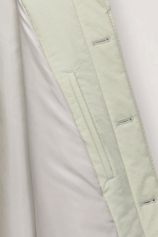 UNISEX PADDED BALMACAAN COAT SOFT BEIGE