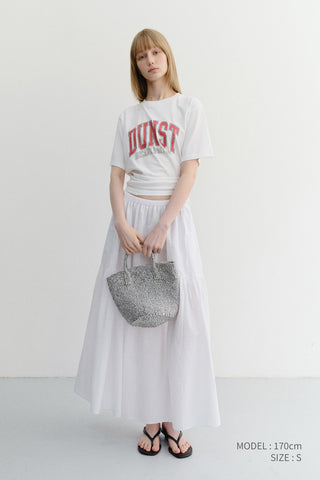 UNISEX VINTAGE ARCH LOGO T-SHIRT OFF WHITE