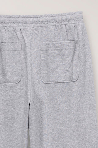 SUMMER WIDE JOGGER PANTS MELANGE GREY