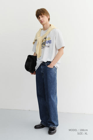 UNISEX LIMONCELLO T-SHIRT LIGHT MELANGE GREY
