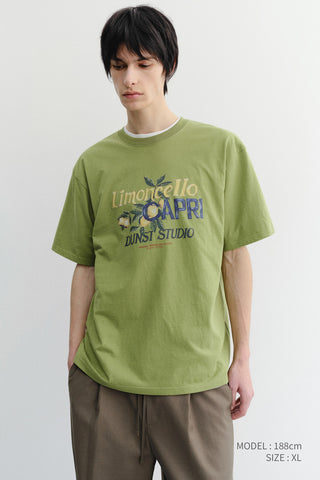 UNISEX LIMONCELLO T-SHIRT OLIVE GREEN