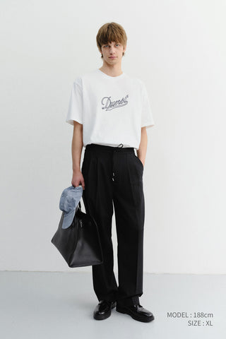 UNISEX CHAIN LOGO T-SHIRT OFF WHITE
