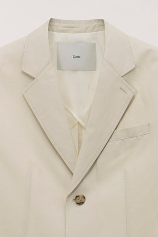UNISEX CLASSIC LINEN JACKET CREAM
